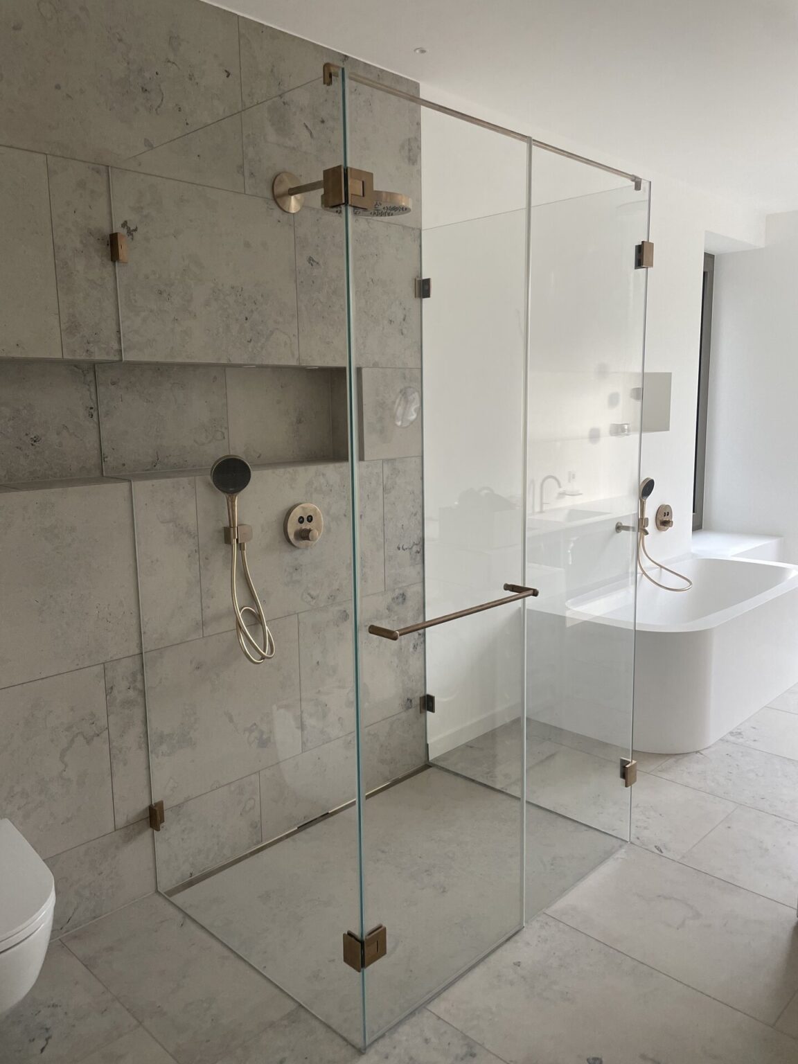Dusche 4-teilig