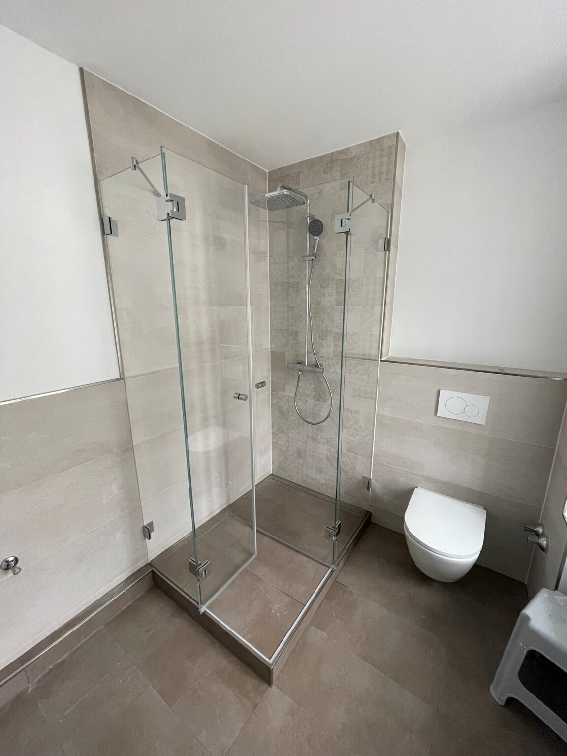 Eckeinstieg Dusche